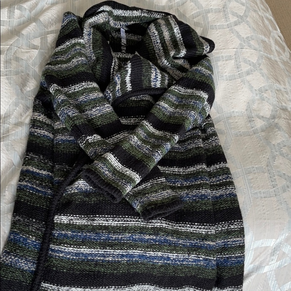 Kensie open front long sweater cardi
